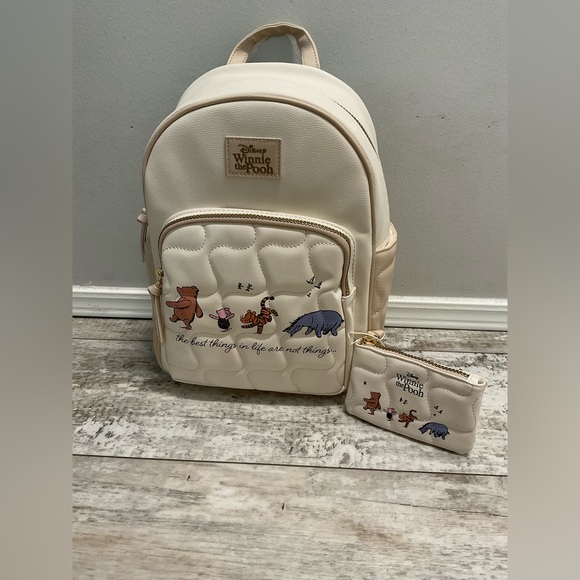NWT Winnie the Pooh backpack and mini wallet - Picture 1 of 5